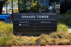 Lowthorp Richards LLP Monument Directory Sign, Oxnard, CA