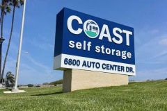 Coast Self Storage Monument Sign, Ventura, CA