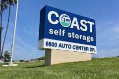 Coast Self Storage Monument Sign, Ventura, CA