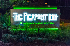 The Pierpont Inn Illuminated Monument Sign