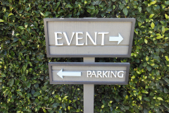 Maravilla Gardens Parking Monument Sign