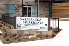 Snapdragon Apartments Homes Monument Sign