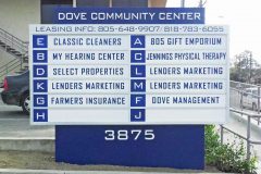 Dove Community Center Monument Sign