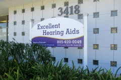 Excellent Hearing Aids Post & Panel Monument Sign in Ventura, CA