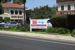 Hardy Moll Realty Post & Panel Monument Sign