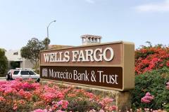 Montecito Bank and Trust Monument Sign, Santa Barbara, CA