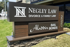 Negley Law Monument Sign, Ventura, CA