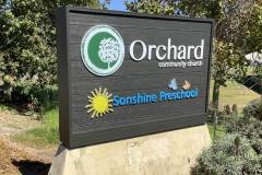 Orchard Community Church Monument Sign, Ventura, CA
