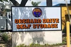 Orchard Drive Self Storage monuments sign in Oxnard, CA by Dave