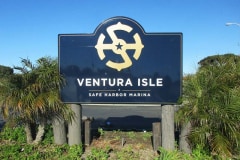 Ventura Isle Monument Sign in Ventura, CA