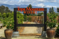 Topa Mountain Winery Monument Sign