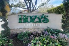 Hozy’s Grill Monument Sign with Channel Letters, Santa Paula, CA