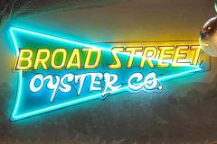 Broad Street Oyster Co. Neon Sign, Santa Barbara, CA
