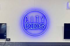 City Church Neon Sign, Ventura, CA
