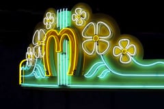 Mayfair Theatre Vintage Neon Sign Restoration
