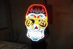 El Rey Mexican Restaurant Neon Sign