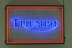 Triumph Interior Neon Sign