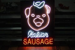 Italian Sausage Neon Sign