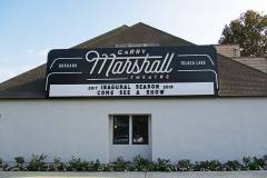 Garry Marshall Theatre Custom Neon Marquee Sign in Burbank