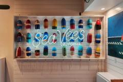 SeaVees Neon Sign, Mill Valley, CA
