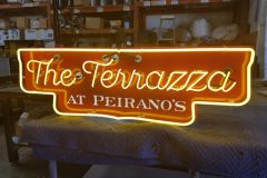 The Terrazza at Peirano's Neon Sign, Ventura, CA