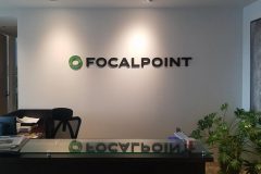 Focalpoint Office Lobby Sign, Los Angeles, CA