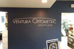 Ventura Optometric Vision Care Office Lobby Sign