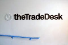 The Trade Desk Interior Office Sign in Ventura
