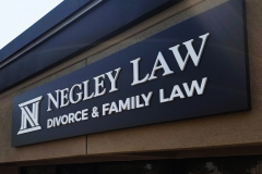 Negley Law Office Outdoor Sign, Ventura, CA