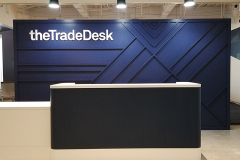 theTradeDesk Office Lobby Sign