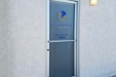 Ventura Isle Marina Exterior Office Door Sign, Ventura, CA