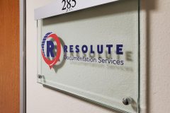 Resolute Documentation Services Office Signs, Agoura Hills, CA