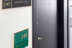 Glendale Office Suite Signs for 116 North Artsakh Ave.