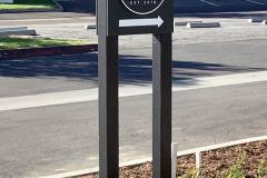 City View Church Post and Panel Monument Sign, Oxnard, CA