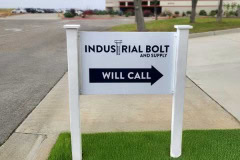 Industrial Bolt and Supply Post and Panel Monument Sign, Ventura, CA