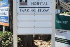 Montecito Pet Hospital Post and Panel Monument Sign, Montecito, CA