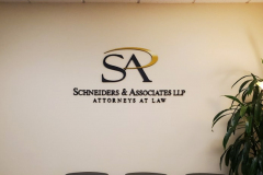 Schneiders and Associates Office Sign, Oxnard, CA