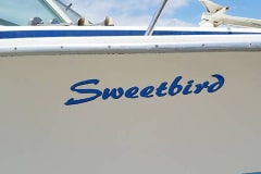 Sweetbird Boat Signage, Ventura, CA