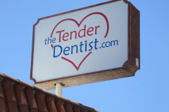 The Tender dentist Custom Illuminated Sign, Woodland Hills, CA
