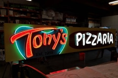 Tony's Pizzaria Custom Neon Sign Ventura, CA