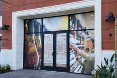Oakwood Communities Wine Store Custom Window Graphics in Oxnard, CA