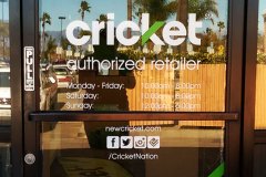 Cricket Custom Graphic Door Sign