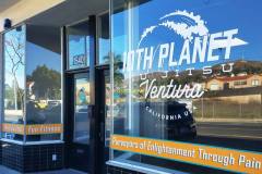 10th Planet Jiu Jitsu Custom Window Graphic Signs in Ventura CA