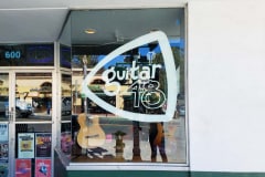 Guitar 48 Custom Graphic Window Sign, Ventura CA