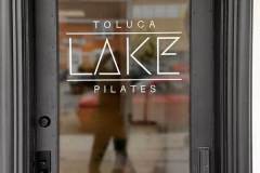 Toluca Lake Pilates Custom Graphic Window Sign, Toluca Lake, CA