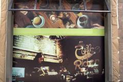 Wagon Wheel Coffee Shop - Barista Custom Window Graphics, Oxnard, CA