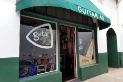 Guitar 48 Custom Graphic Window Sign