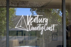 Ventura County Coast Custom Graphic Window Sign