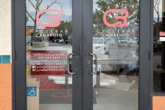 Pure Barre Glass Door Graphic Signs, Camarillo, CA