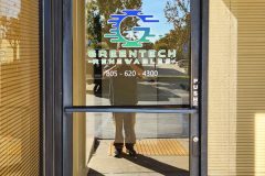 CED Greentech Renewables Window Graphic Door Sign, Ventura, CA